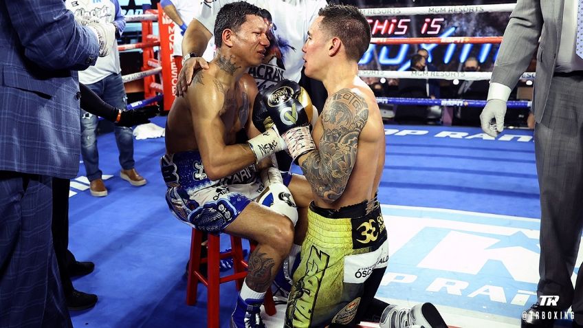 Este es el estado de salud de Miguel Berchelt tras el nocaut de Óscar Váldez