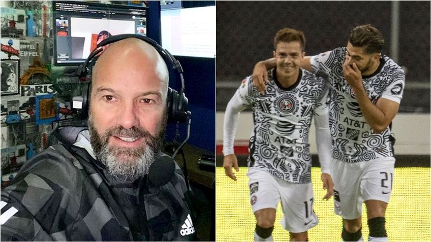 Luis García estalla por penal de América en transmisión en vivo (VIDEO)