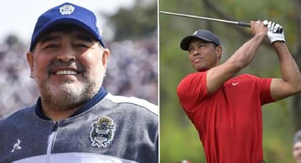 El día que Tiger Woods le negó un autógrafo a Diego Maradona