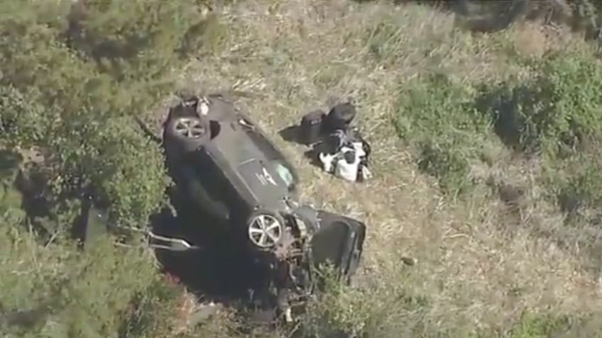 Tiger Woods: Así quedó el auto en que sufrió el accidente (VIDEO)