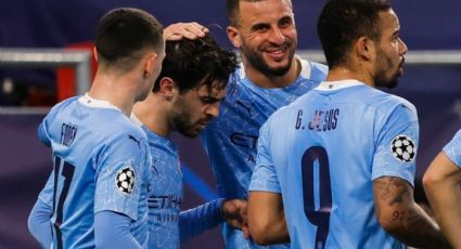 Manchester City derrotó 2-0 al Borussia Mönchengladbach y llegó a 26 juegos invicto