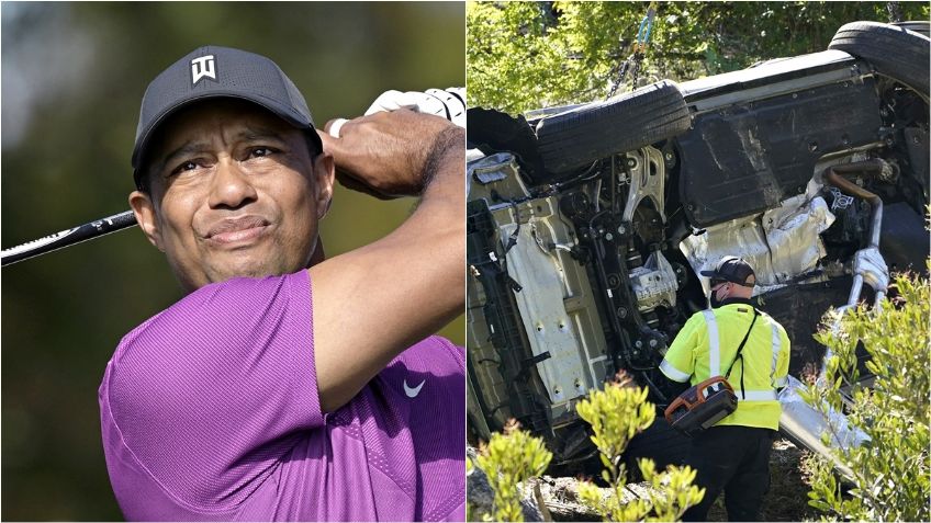 ¿A dónde iba Tiger Woods previo a su accidente automovilístico?