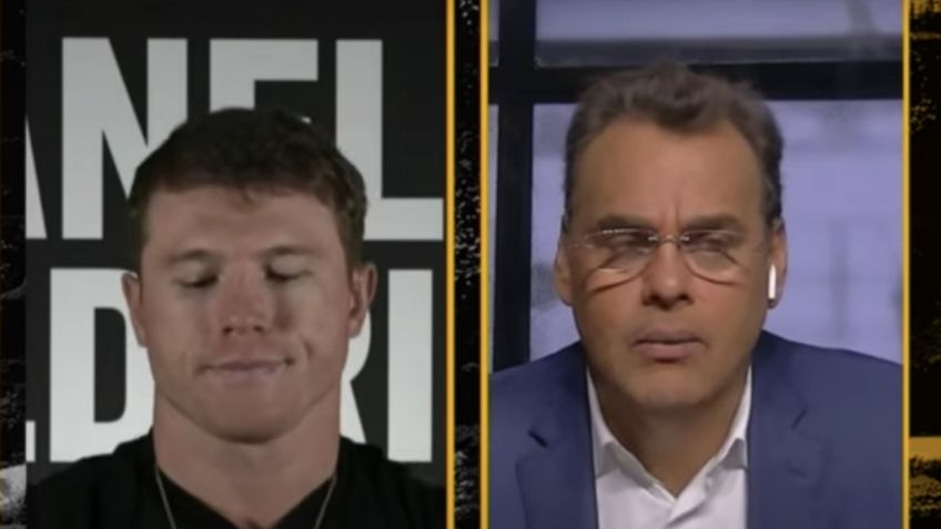 Canelo Álvarez explota contra David Faitelson y abandona entrevista en vivo (VIDEO)
