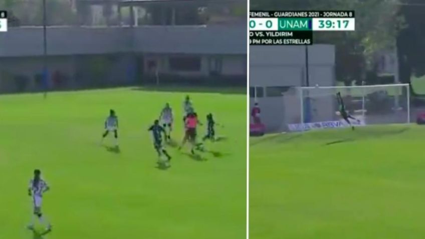 ¡De crack! Así fue el golazo en el Clásico entre América y Pumas Femenil (VIDEO)