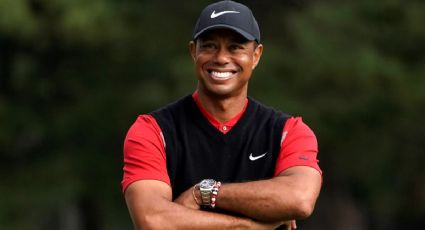 Tiger Woods reaparece y celebra triunfo de Hideki Matsuyama en el Masters de Augusta