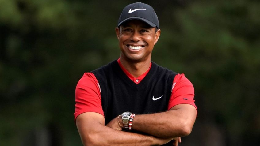 Tiger Woods reaparece tras accidente; manda mensaje en redes sociales