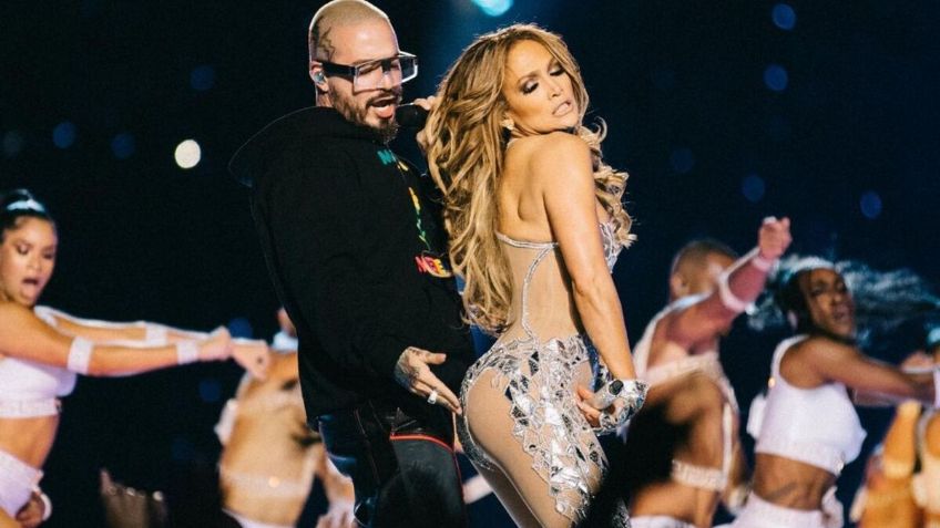 J Balvin presume sensual baile con Jennifer López en el Super Bowl (VIDEO)