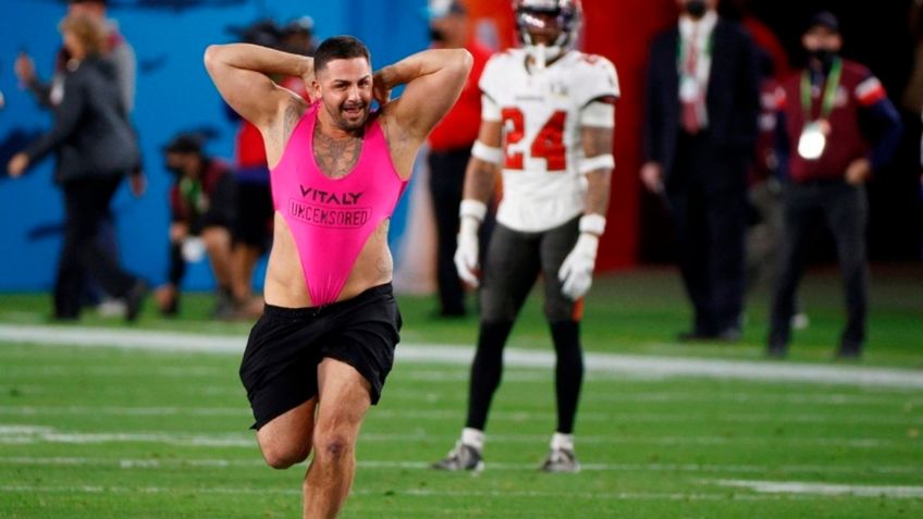 NFL: Espontáneo que detuvo el Super Bowl LV pagó millonaria suma para dejar la cárcel