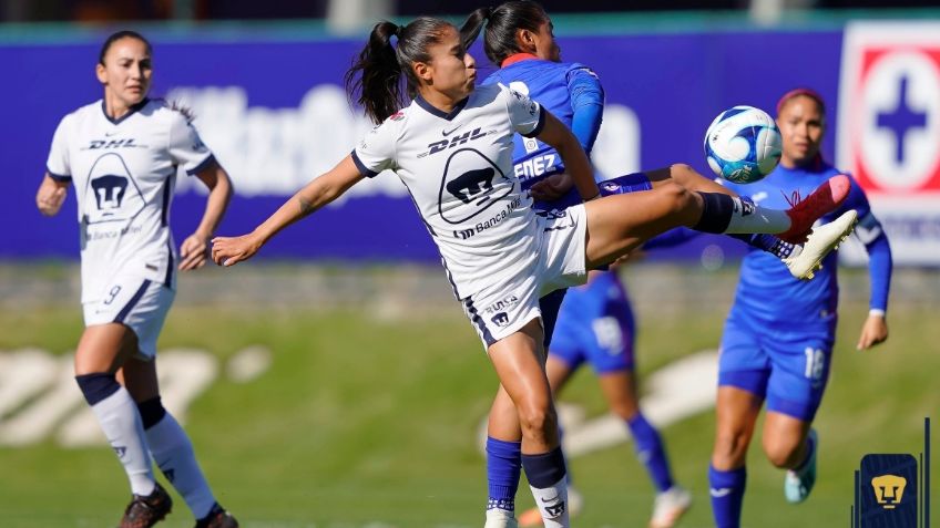 Pumas siguen invictas tras vencer al Cruz Azul en la Liga MX Femenil; resultados Jornada 6