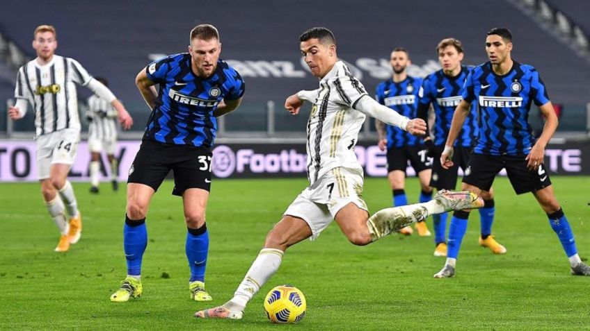 Cristiano Ronaldo y la Juventus eliminan al Inter y son finalistas de la Copa Italia