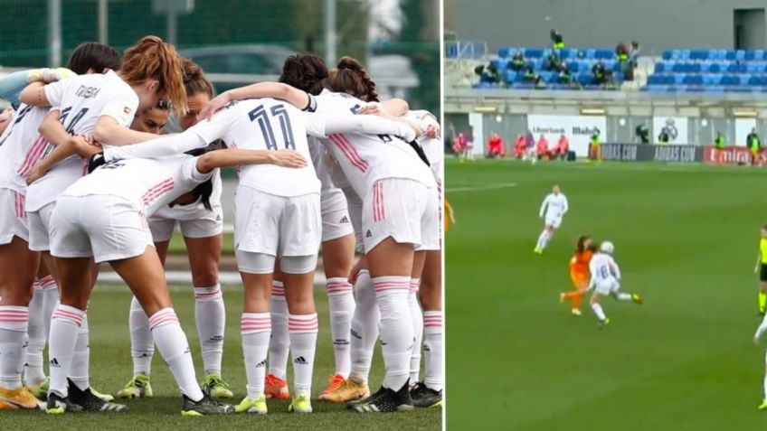 ¡Cuánta clase! La jugada del Real Madrid Femenil que inspira a Zidane (VIDEO)