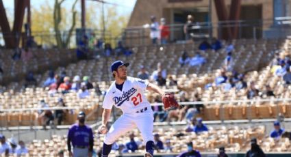 Trevor Bauer tiene impresionante debut con los Dodgers (VIDEO)