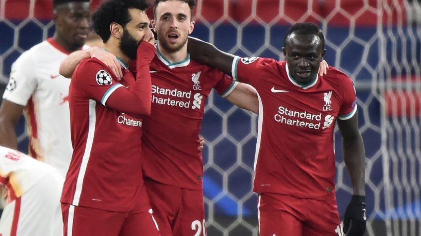Liverpool le repitió la dosis al RB Leipzig al ganar con goles de Salah y Mané