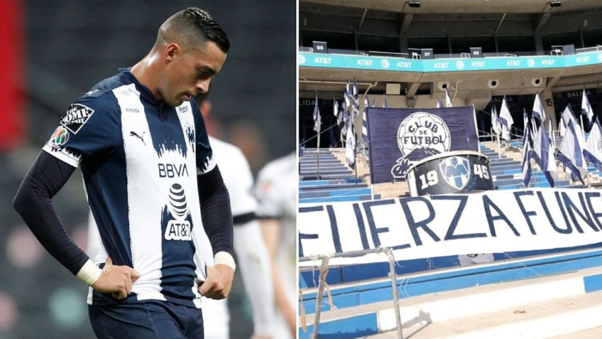 "Fuerza Funes" Afición de Monterrey alienta a Funes Mori tras robo en su casa