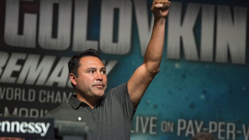 Óscar de la Hoya revela un gran rival para Golovkin en mayo