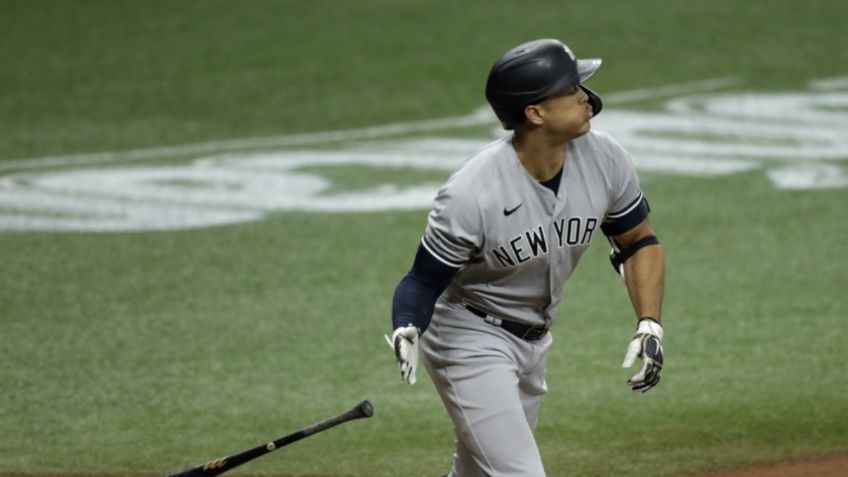 Giancarlo Stanton destroza la pelota en impresionante cuadrangular (VIDEO)