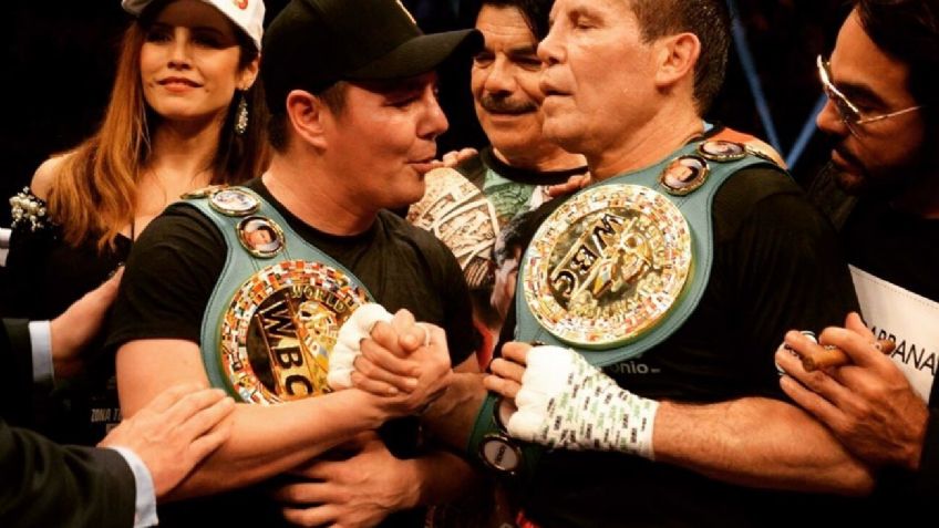 Travieso Arce manda advertencia a Julio César Chávez desde el gimnasio (VIDEO)