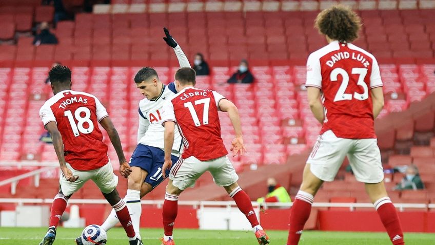 ¡Directo al Puskas! Lamela convierte golazo de rabona en Tottenham vs Arsenal (VIDEO)