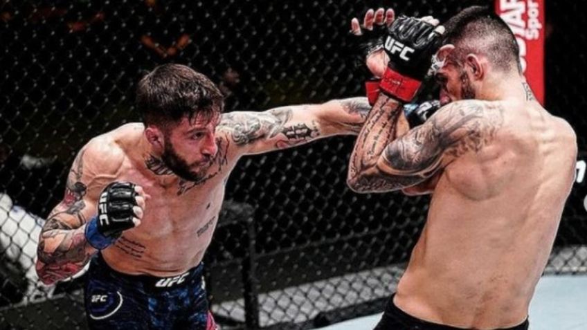 Paliza en UFC: le cierran ambos ojos a Marcelo 'Pitbull' Rojo (VIDEO)
