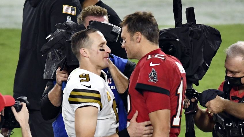 Así se pronunció Tom Brady sobre el retiro de Drew Brees de la NFL