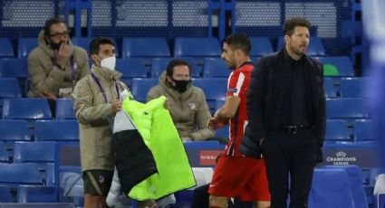 El enojo de Luis Suárez con Diego Simeone tras derrota del Atlético (VIDEO)