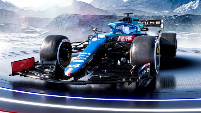 Así es el Alpine A521 con el que Fernando Alonso vuelve a la Fórmula 1