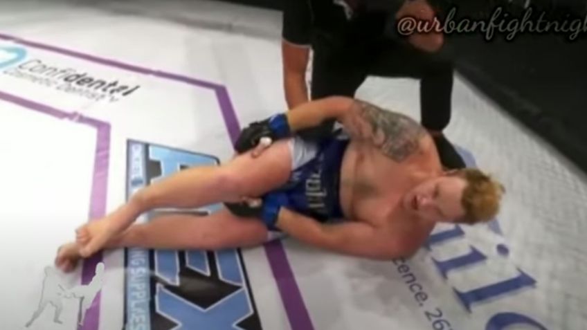 Luchador de MMA se rompe la pierna de una forma escalofriante (VIDEO)