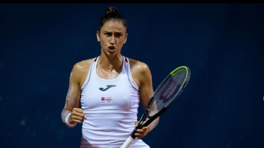 Tenista española bromea con el guacamole como su receta para ganar en México