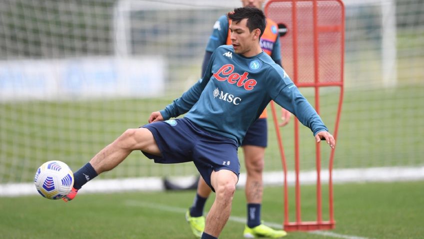 Chucky Lozano vuelve a convocatoria de Napoli; ¿será titular ante Roma?