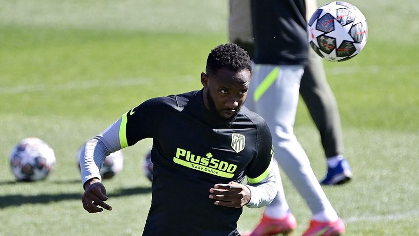 Dembélé se desmaya dramáticamente en práctica de Atlético de Madrid (VIDEO)