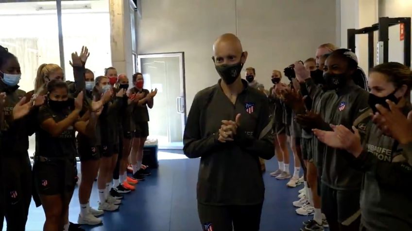 Virginia Torrecilla vuelve a entrenar tras extirparle tumor cerebral (VIDEO)