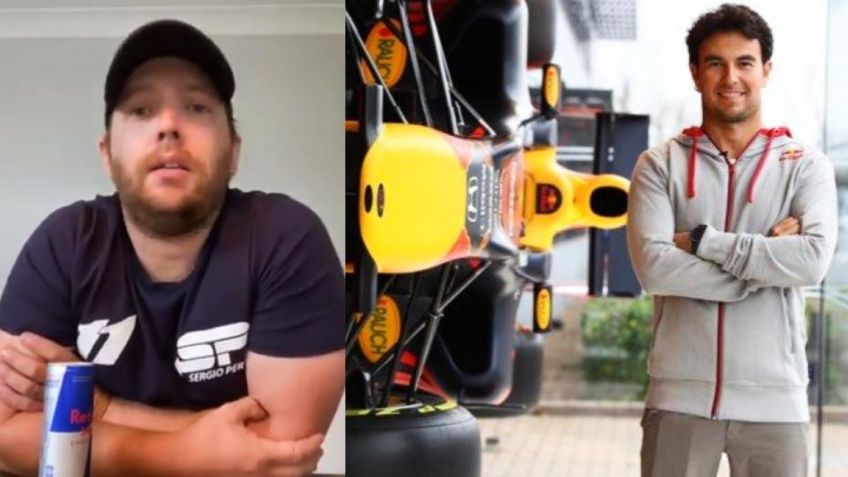 Checo Pérez y su fan australiano encienden sus motores