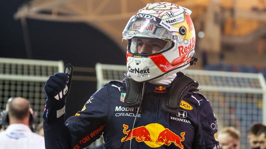 F1: Verstappen supera a Hamilton en clasificación de Bahréin; Checo Pérez se retrasa