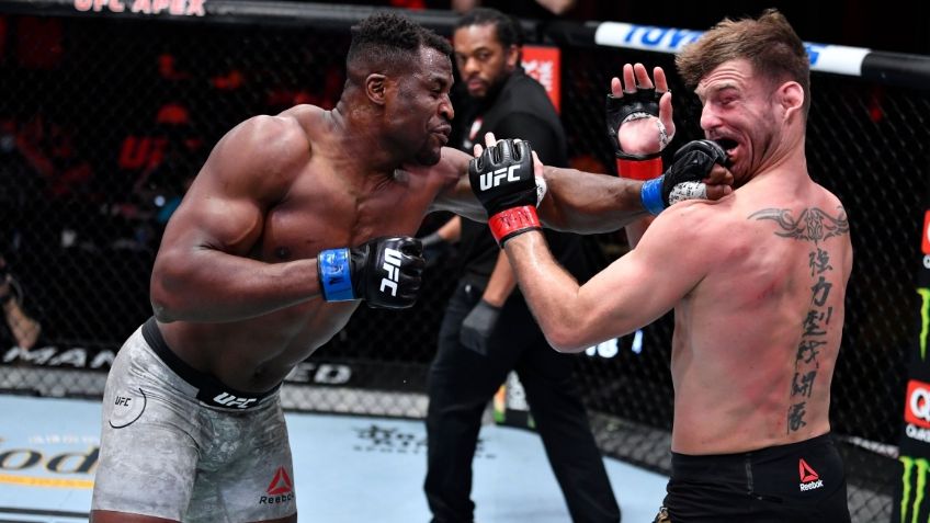 Brutal nocaut en la UFC; Francis Ngannou duerme a Stipe Miocic (VIDEO)