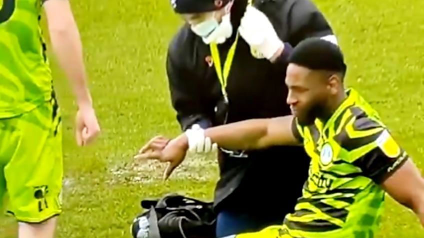 VIDEO VIRAL: Jugador se rompe los dedos de la mano en escalofriante jugada