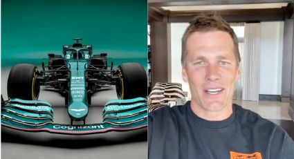 Tom Brady y "James Bond" lanzan el nuevo monoplaza de Aston Martin