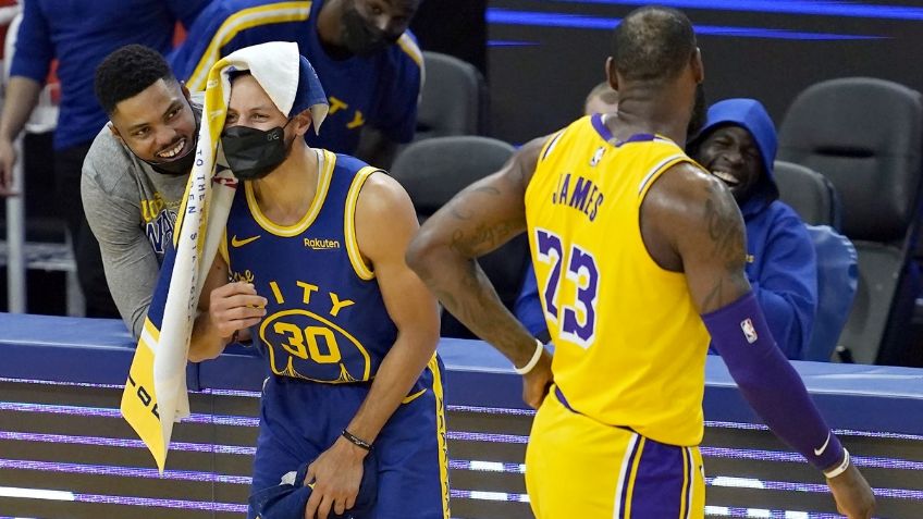 LeBron James seduce a Stephen Curry para que se una a Los Angeles Lakers