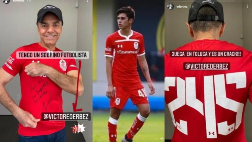 Eugenio Derbez en Toluca: ¿Quién es el sobrino del actor que juega en la Liga MX?