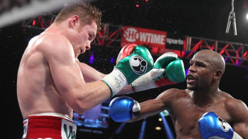 Floyd Mayweather realiza épica burla al Canelo Álvarez: "Ca-LOSE-elo"