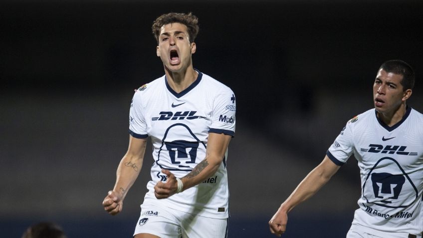 Dinenno reanima a Pumas y resuelve triunfo 1-0 sobre Santos, para salir de crisis