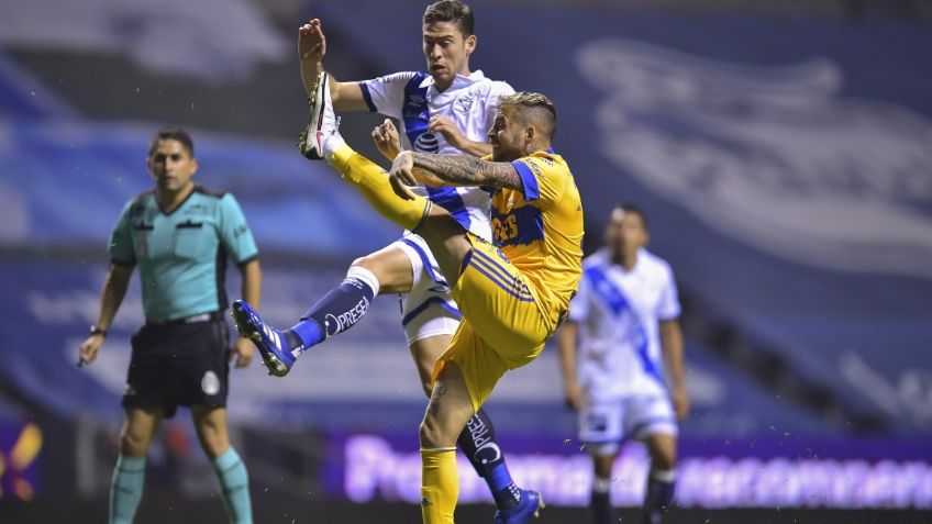 Puebla quizo más que los Tigres, pero se trenzan en empate