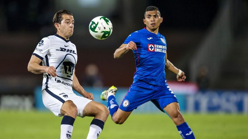 Qué canal transmite Pumas UNAM vs Cruz Azul por TV: Liga MX 2021