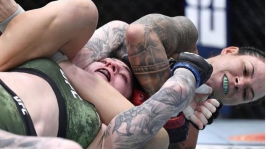 ¡Mamá campeona! Amanda Nunes celebra con su bebé un nuevo título en UFC (VIDEO)