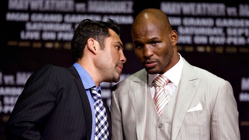¿Floyd Mayweather tendrá una segunda pelea con Óscar de la Hoya?