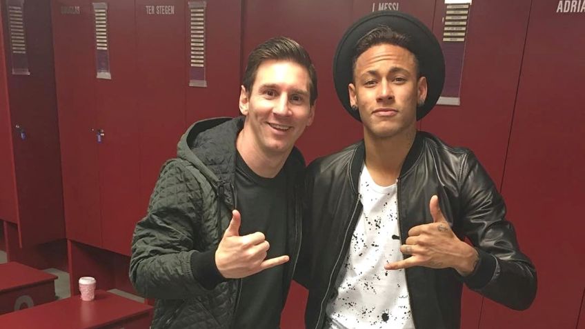 Neymar hace nuevo llamado a Messi para que fiche por el PSG