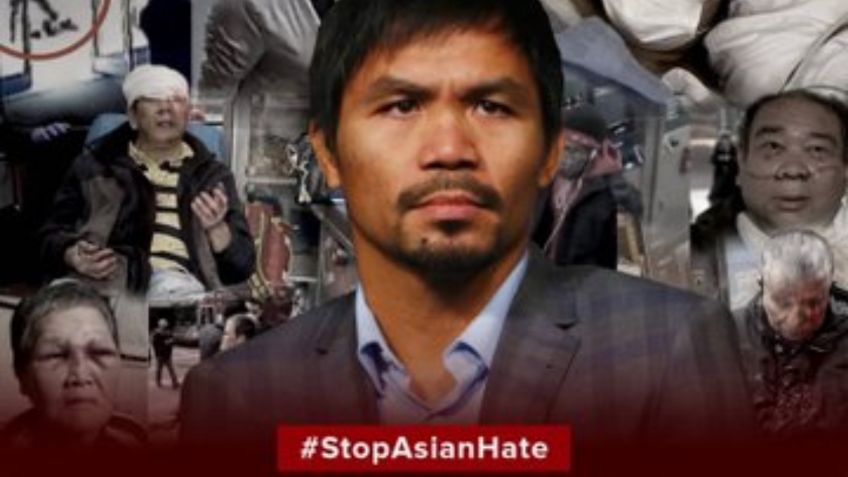 Manny Pacquiao se harta de racismo contra asiáticos en EU y manda mensaje