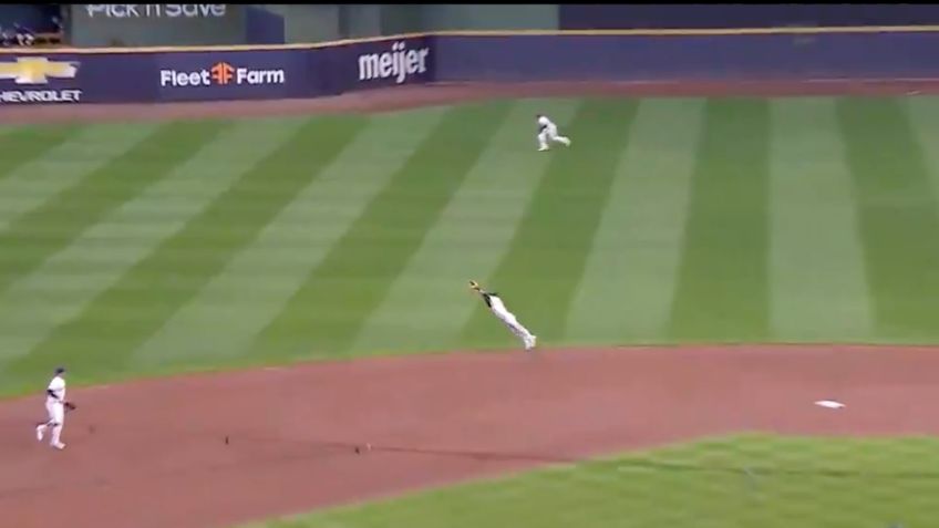 Mexicano Luis Urías luce en Openning Day con jugadón a la defensiva (VIDEO)