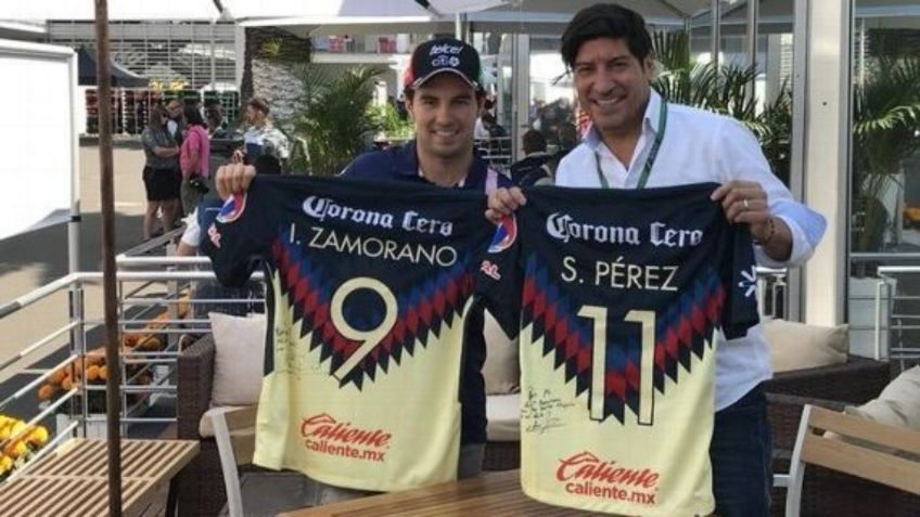 Checo Pérez y su número en F1: un homenaje al Club América e Iván Zamorano