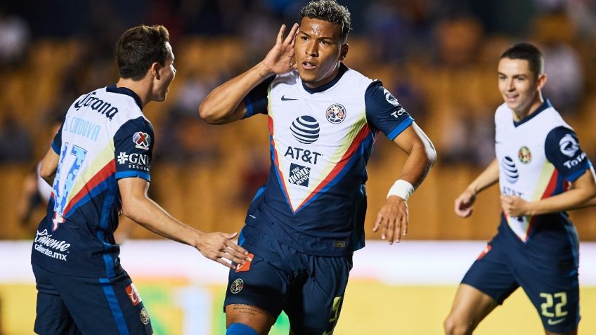 América apagó el Volcán con doblete de Roger; Tigres se cayó a pedazos