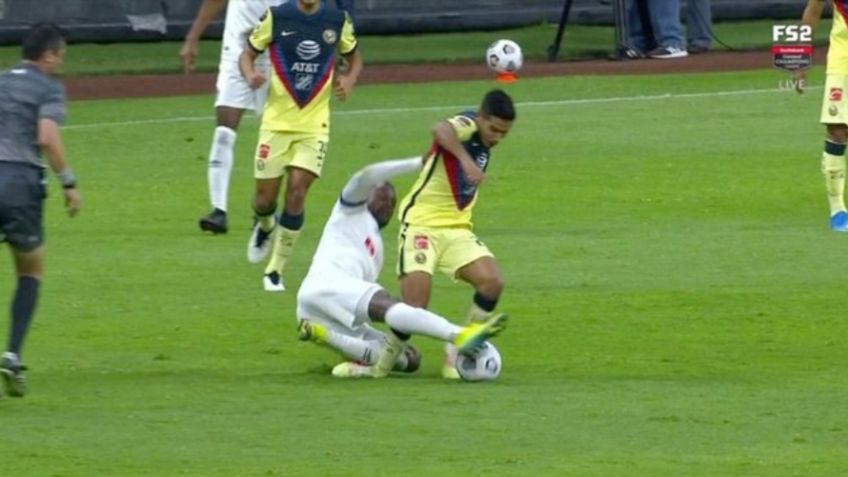 La escalofriante lesión de Chucho López en derrota del América vs Olimpia (VIDEO)